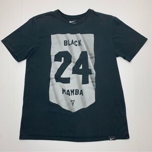 Kobe Bryant Nike T-Shirt Black Mamba Athletic Dri Fit Faded Tee Mens Size Large